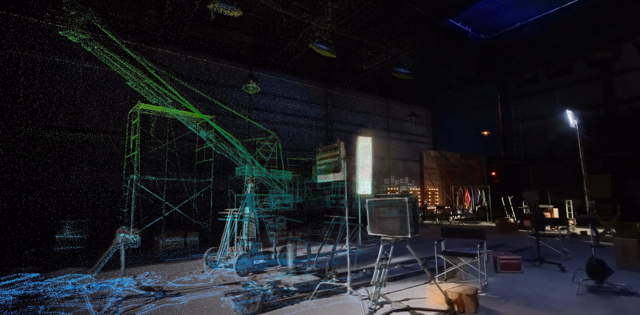 Photoreal 3D Gaussian Splatting capture of a venue